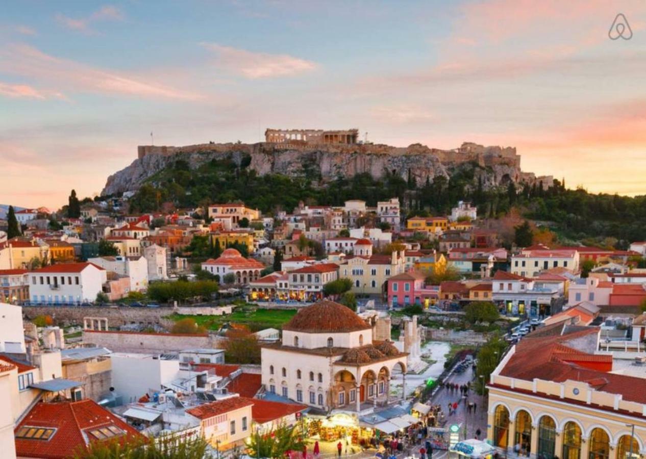 Boho House With Acropolis View! Atenas Exterior foto
